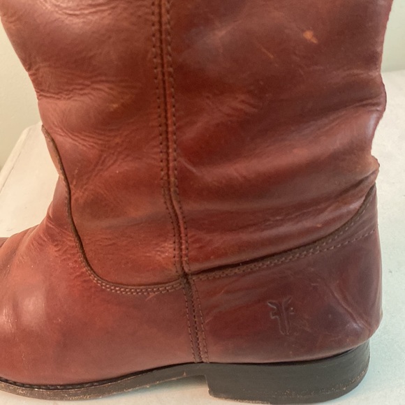 Frye brown leather high boots - Picture 11 of 16